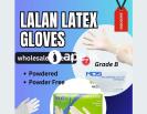 Lalan latex Powdered & Powder Free Box 100pcs